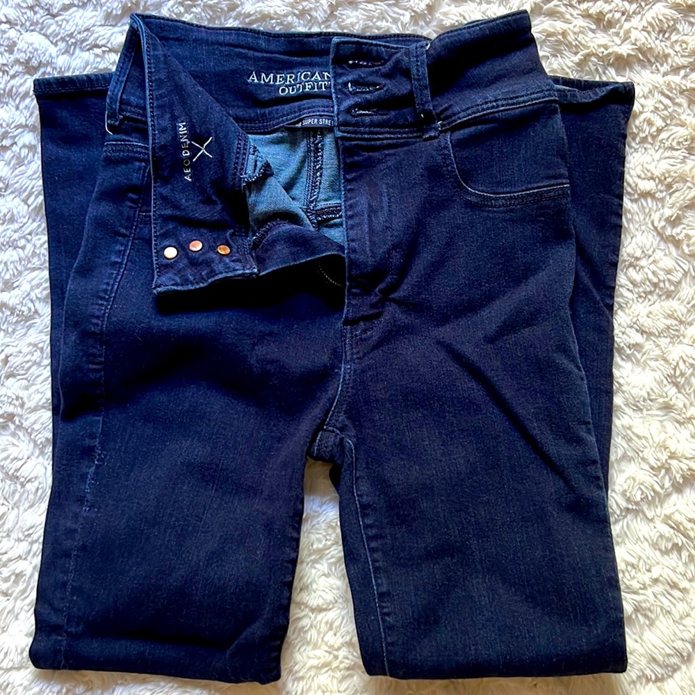 ✨AMERICAN EAGLE SUPER SUPER STRETCH SUPER HI-RISE JEGGING✨